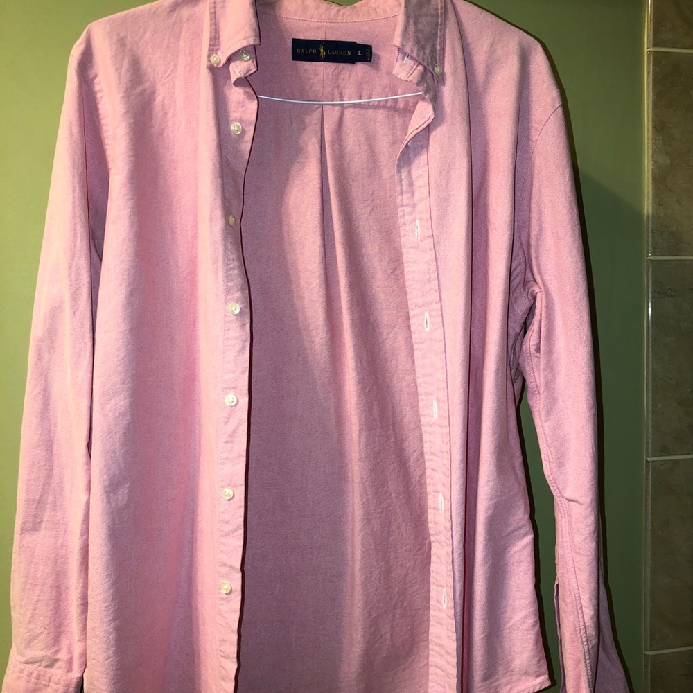 Polo Ralph Lauren Oxford Pink Shirt
